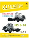Henschel Gelände- LKW Typ HS 3-14 HA 7/8 t 6 X 6 Bild- Bedienungsanleitung & Wartungsanleitung - annoligno 108